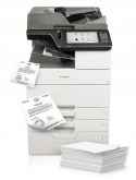 Lexmark MX910 A3 Mono Skan Xero Duplex Mail + PEŁNY TONER 32.5K str.