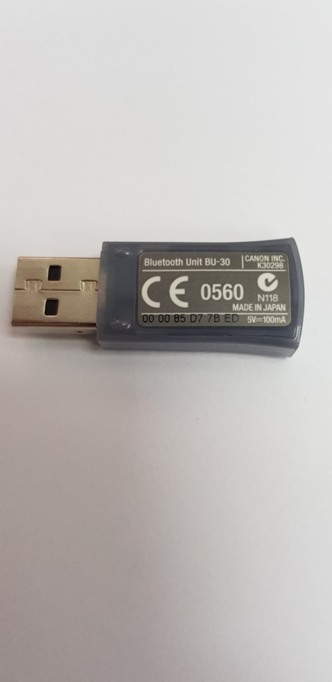 Oryginalny adapter bluetooth Canon Unit-BU30 FV/GW Oryginalny adapter bluetooth Canon Unit-BU30 FV/GW