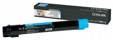 Oryginalny toner Lexmark X950X2CG Niebieski/Cyan Oryginalny toner Lexmark X950X2CG Niebieski/Cyan