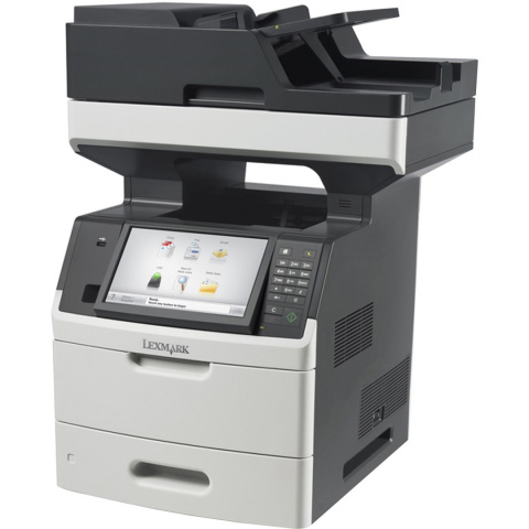 Lexmark MX711de z dodatkowymi podajnikami Lexmark MX711de z dodatkowymi podajnikami