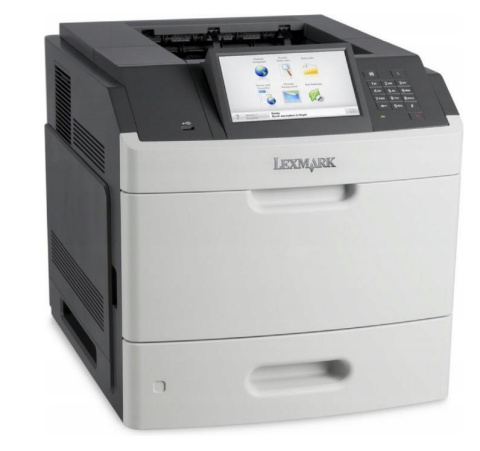 Drukarka Lexmark MS812de duplex toner wyświetlacz