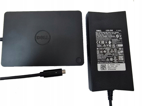 Stacja dokująca DELL K17a USB-C Thunderbolt 130w Stacja dokująca DELL K17a USB-C Thunderbolt 130w