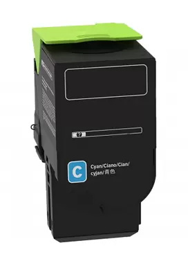 78C2XC0 toner Lexmark CS421 CS521 CS622 CX421 CX522 CX625 cyan 5000str. 78C2XC0 toner Lexmark CS421 CS521 CS622 CX421 CX522 CX625 cyan 5000str.