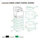 Drukarka wielofunkcyjna laserowa kolor Lexmark XC6152 duplex tonery rj45 A4