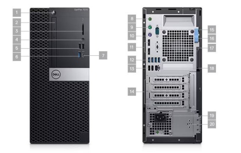 Poleasingowy komputer stacjonarny Dell Optiplex 7070 TOWER i3 - 8100 16 GB RAM 512 GB SSD NVMe + 500 GB HDD Windows 11 Poleasingowy komputer stacjonarny Dell Optiplex 7070 TOWER i3 - 8100 16 GB RAM 512 GB SSD NVMe + 500 GB HDD Windows 11