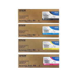 Komplet tuszy do EPSON TM-C 7500 CMYK + pojemnik!