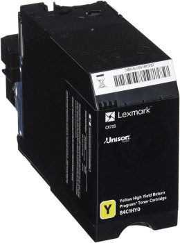 Toner żółty YELLOW Lexmark CS725/CX725 na 12k stron ORYGINAŁ