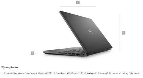 Dell Latitude 5401 i7-9850H 8GB 512 SSD Windows 11 KL.A Dotyk