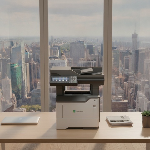 Drukarka Lexmark MX622 A4 MONO DUPLEX SKAN KOPIA WiFi + TONER KLASA A