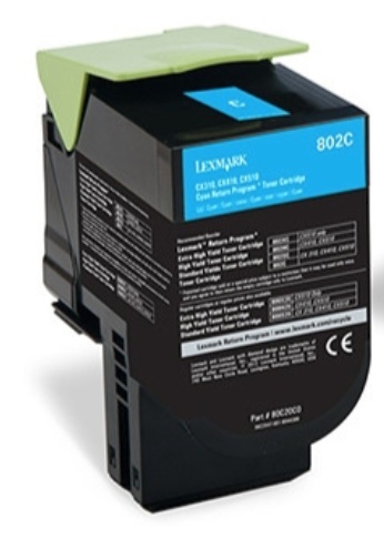 Toner niebieski CYAN Lexmark CS310, CX310, CS410, CX410, CS510, CX510, XC2132, C2132 Cyan Turkusowy 3K str.